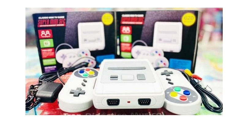 Mini Consola Retro 620 Super Nintendo